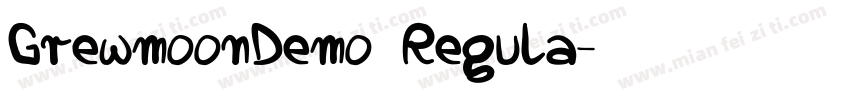 GrewmoonDemo Regula字体转换